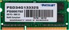 Оперативная память Patriot Memory SO-DIMM DDR3 4GB 1333MHz Signature Line (PSD34G13332S)