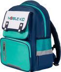 Рюкзак школьный с сумкой для обуви Mobile Kid CLASSIC (SBP100) MARINE BLUE