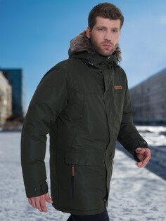 Пуховик мужской Columbia South Canyon II Long Down Parka, Синий