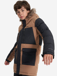 Куртка утепленная для мальчиков Columbia Marquam Peak Fusion Parka, Коричневый