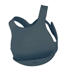 MINIKOIOI Flexi Нагрудник слюнявчик для кормления с карманом детский 0+