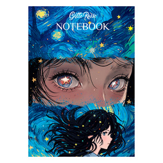 GATTO ROSSO Блокнот в линию Gatto Rosso Звёздный Notebook Взгляд