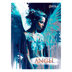 Блокнот GATTO ROSSO Скетчбук Gatto Rosso. Angel Sketchbook. Angel in Blue