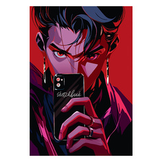 Блокнот ПРОФ-ПРЕСС Скетчбук Красавчик, А5, 160 страниц