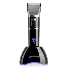 Машинки для стрижки электрические машинка для стрижки BRAYER BR3402 сеть/аккумулятор 0,8-12мм