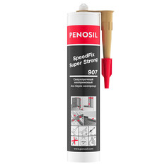 Клей монтажный клей монтажный каучуковый PENOSIL SpeedFix Super Strong 907 сверхпрочный 280мл бежевый, арт.H4754