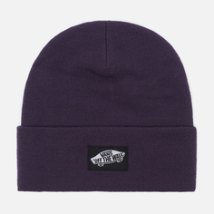 Шапка Vans Classic Tall Cuff, цвет фиолетовый