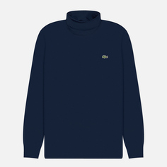Мужской лонгслив Lacoste Roll Neck, цвет синий