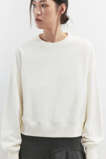 свитшот женский Свитшот oversize утепленный с начесом Befree