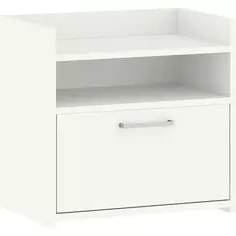 Тумба прикроватная 49.8x48.4x33.3 см ЛДСП цвет белый лед Без бренда