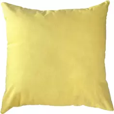 Подушка Broto 40x40 см цвет желтый Seasons