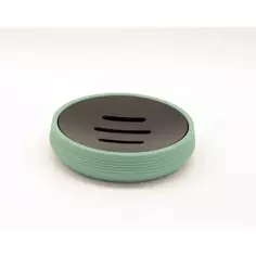 Мыльница Swensa Svir SWP-2402-GRN-04 пластик цвет зеленый