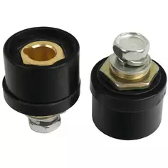 Розетка кабельная сварочного аппарата Quattro Elementi 641-978 до 315 А, 2 шт.