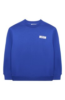 Хлопковый свитшот MSGM kids