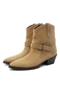 Замшевые казаки West Saint Laurent