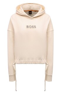 Хлопковое худи BOSS Orange
