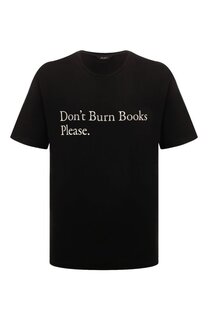 Хлопковая футболка Tee Library