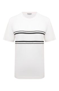 Хлопковая футболка Brunello Cucinelli