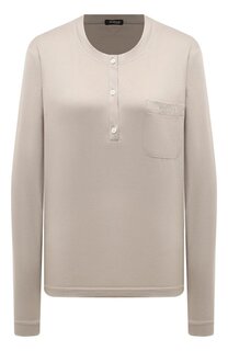 Хлопковый лонгслив Kiton