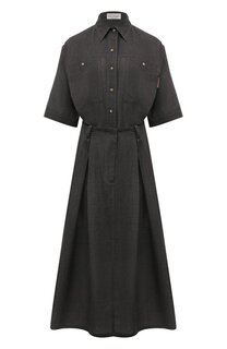Шерстяное платье Brunello Cucinelli