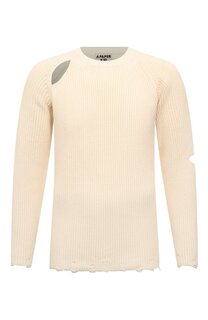 Свитер из хлопка и шерсти A Paper Kid