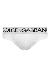 Хлопковые брифы Dolce & Gabbana