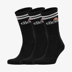 Носки высокие Мужские носки Ellesse Pullo 3 пары, Черный