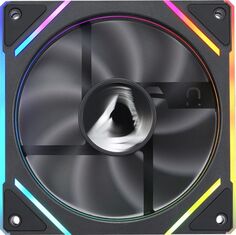 Вентилятор FORMULA Floe Plus 12BK ARPW ARGB 120x120x25mm, черный, 450-1500rpm, 35.6cfm, 19-26.8dBa, 4-pin PWM, Ret