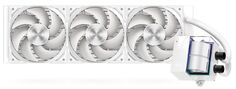 Система охлаждения жидкостная PCCooler DS360 WH LGA115x/1200/1700/1851/20xx/AM4/AM5 (310W, 3*120mm fan, 2200RPM, 86.73CFM, 28dBA)