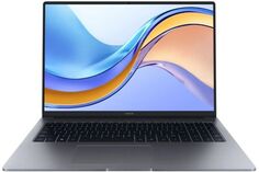 Ноутбук Honor MagicBook X16 5301AJYF Ryzen 5 7640HS/16GB/512GB SSD/Radeon 760M/16" WUXGA IPS/WiFi/BT/cam/DOS/silver