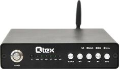 Усилитель Qtex QAA WF260P 2х60 Вт – 4 Ом, 2х30 Вт – 8 Ом, Ethernet, AirPlay, DLNA, Alexa Wi-Fi, Bluetooth, SD, USB, деэмбеддер HDMI
