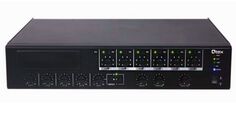 Микшер-усилитель Qtex QAA MPRO240 класса D, 240 Вт - 100/70 В / 4 Ом, 6 зон с индивидуальной регулировкой уровня громкости