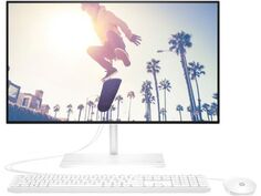 Моноблок 23.8 HP 24-ck0112ci NT 6C8U8EA#UUQ i7-1255U/16GB/512GB SSD/Internal Graphics/1920x1080/noDVD/kbd&mouse wired/cam/FreeDos/white