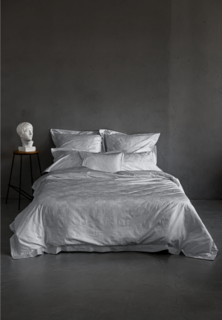 Постельное белье Евро Bellehome Lamoda Exclusive Амедея Silver