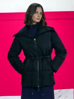 Куртка с широким вязаным воротником Zarina