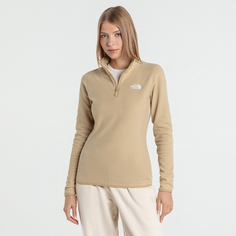 Женская флисовая кофта Джемпер W 100 GLACIER 1/4 ZIP KHAKI STONE The North Face