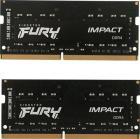 Оперативная память Kingston SO-DIMM DDR4 16GB (2x8GB) 2666MHz FURY Impact (KF426S15IBK2/16)