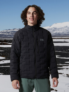 Пуховик мужской Mountain Hardwear Stretchdown, Черный