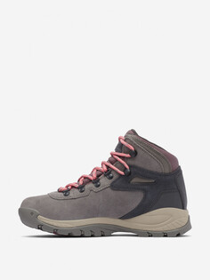 Ботинки женские Columbia Newton Ridge Plus Waterproof Amped, Серый