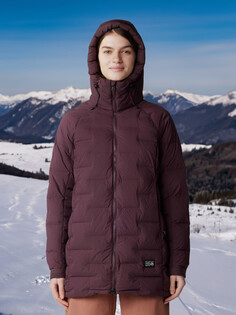Пуховик женский Mountain Hardwear Stretchdown, Фиолетовый