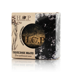 Мыло твердое HOPMILL Мыло полезное "Шунгит -Живица" (для проблемной кожи). 80.0