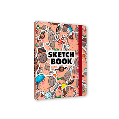 Блокнот ПРОФ-ПРЕСС Скетчбук Капибара