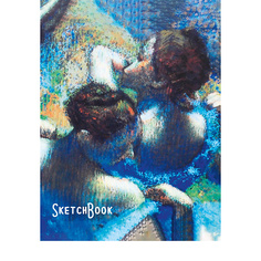 Блокнот ПРОФ-ПРЕСС Скетчбук Голубые танцовщицы