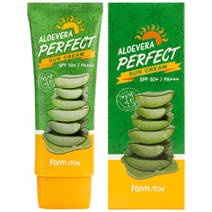 Солнцезащитный крем для лица FARMSTAY Солнцезащитный крем SPF 50+/PA+++ Aloevera Perfect