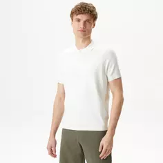 Мужское тёплое трикотажное поло Lacoste