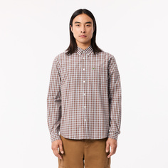 Мужская рубашка Lacoste Regular Fit в клетку