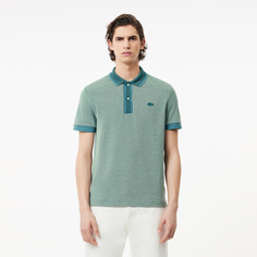 Мужское хлопковое поло Lacoste Regular Fit