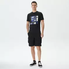 Мужские шорты Lacoste из хлопка и льна