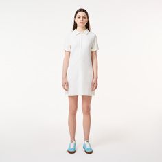 Платье Lacoste на молнии с воротником поло