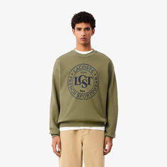 Мужской флисовый свитшот Lacoste Loose Fit